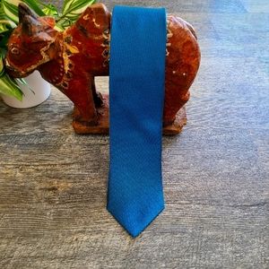 Murano Silk Tie in Cerulean Blue